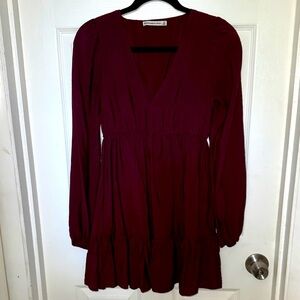 Abercrombie & Fitch short burnt red dress